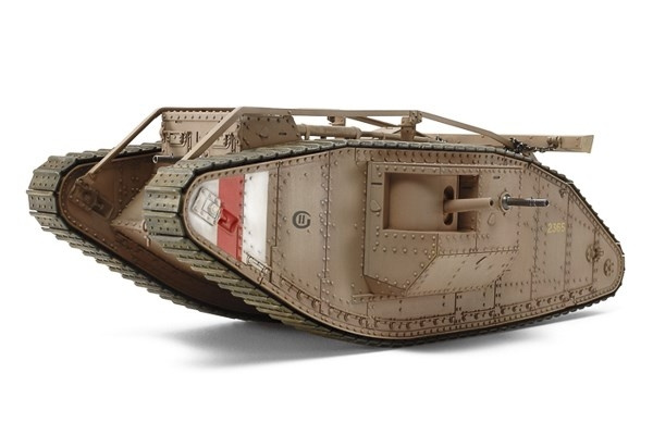 TAMIYA 1/35 WWI British Tank Mk.IV Male (w/Single Motor) i gruppen SPORT, FRITID & HOBBY / Hobby / Plastmodeller / Militärfordon (Land) hos TP E-commerce Nordic AB (C31507)