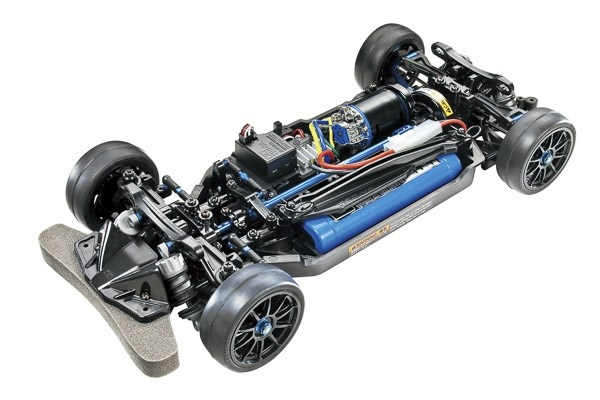 TAMIYA 1/10 R/C TT-02R Chassis Kit i gruppen LEKSAKER, BARN- & BABYPRODUKTER / Radiostyrt / Reservdelar & Extra Tillbehör / TAMIYA hos TP E-commerce Nordic AB (C31519)