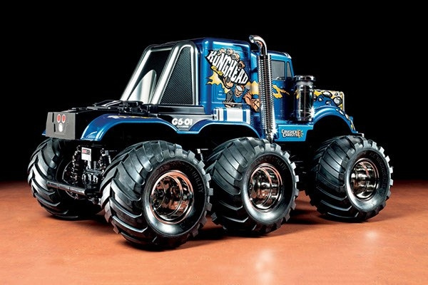 TAMIYA 1/18 R/C Konghead 6x6 (G6-01) i gruppen LEKSAKER, BARN- & BABYPRODUKTER / Radiostyrt / Radiostyrda bilar hos TP E-commerce Nordic AB (C31524)