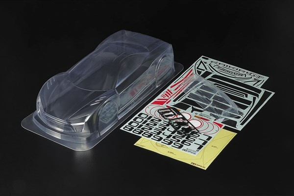 TAMIYA 1/10 Scale R/C Raikiri GT Body Parts Set i gruppen LEKSAKER, BARN- & BABYPRODUKTER / Radiostyrt / Reservdelar & Extra Tillbehör / TAMIYA hos TP E-commerce Nordic AB (C31531)