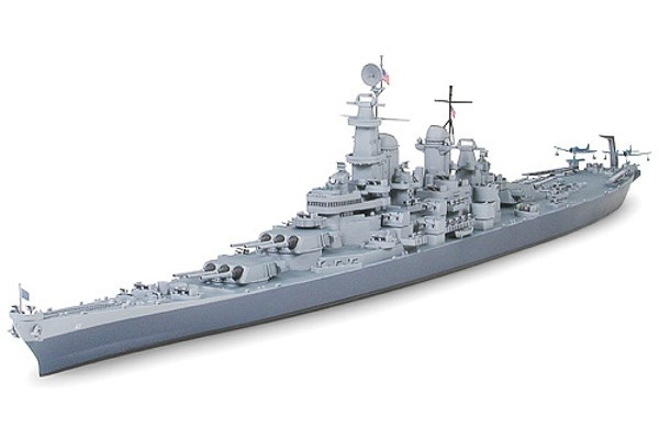 TAMIYA 1/700 U.S. Battleship Missouri i gruppen SPORT, FRITID & HOBBY / Hobby / Plastmodeller / Militärfordon (Land) hos TP E-commerce Nordic AB (C31535)