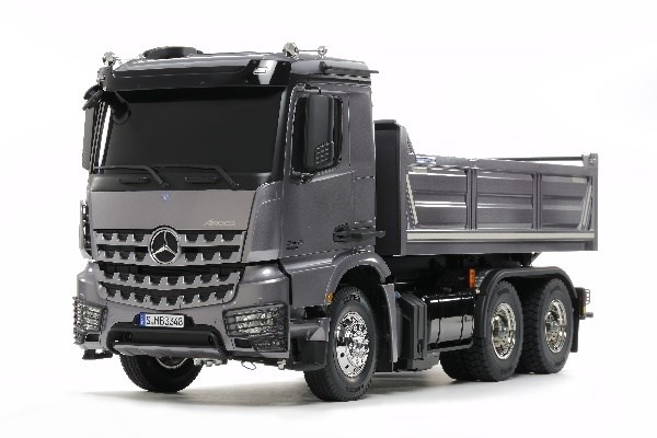 TAMIYA 1/14 R/C Mercedes-Benz Arocs 3348 6x4 Tipper Truck i gruppen LEKSAKER, BARN- & BABYPRODUKTER / Radiostyrt / Övrigt radiostyrt hos TP E-commerce Nordic AB (C31556)