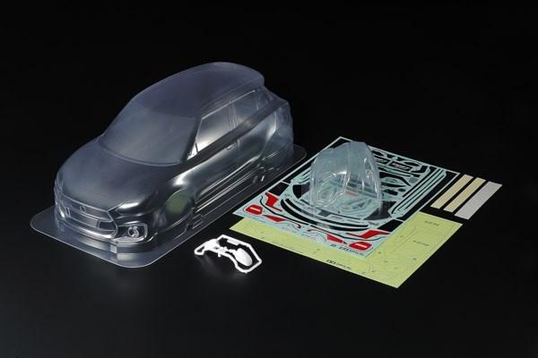 TAMIYA 1/10 Scale R/C Suzuki Swift sport Body Parts Set i gruppen LEKSAKER, BARN- & BABYPRODUKTER / Radiostyrt / Reservdelar & Extra Tillbehör / TAMIYA hos TP E-commerce Nordic AB (C31585)