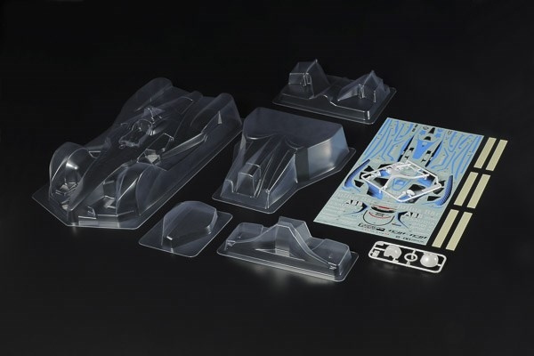 TAMIYA 1/10 Scale R/C Formula E GEN2 Car - Body Parts Set i gruppen LEKSAKER, BARN- & BABYPRODUKTER / Radiostyrt / Reservdelar & Extra Tillbehör / TAMIYA hos TP E-commerce Nordic AB (C31587)