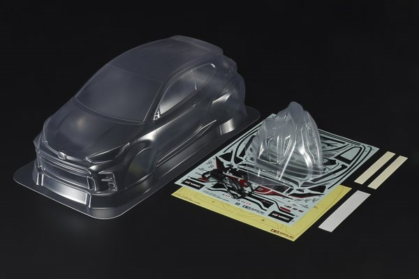 TAMIYA 1/10 Scale R/C TOYOTA GR Yaris Body Parts Set i gruppen LEKSAKER, BARN- & BABYPRODUKTER / Radiostyrt / Reservdelar & Extra Tillbehör / TAMIYA hos TP E-commerce Nordic AB (C31592)