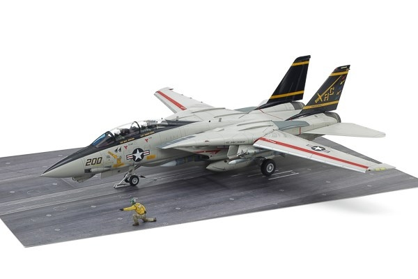 TAMIYA 1/48 Grumman F-14A Tomcat™ (Late Model) i gruppen SPORT, FRITID & HOBBY / Hobby / Plastmodeller / Flyg/Helikoptrar hos TP E-commerce Nordic AB (C31609)