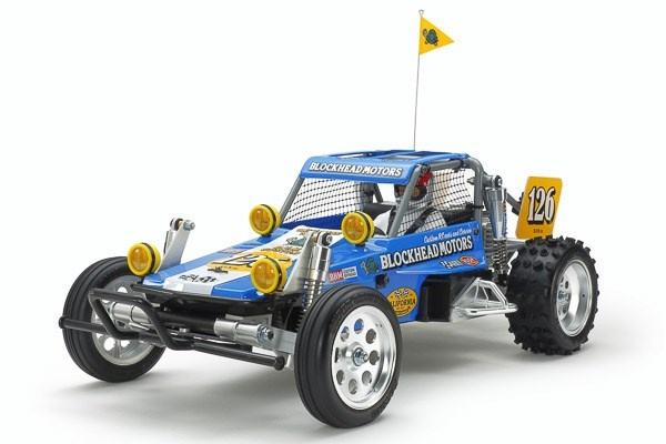 TAMIYA 1/10 R/C Wild One Off-Roader Blockhead Mo / NO ESC i gruppen LEKSAKER, BARN- & BABYPRODUKTER / Radiostyrt / Radiostyrda bilar hos TP E-commerce Nordic AB (C31612)