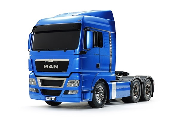 TAMIYA 1/14 Man TGX 26.540 6x4 XLX (Light Metallic Blue) i gruppen LEKSAKER, BARN- & BABYPRODUKTER / Radiostyrt / Övrigt radiostyrt hos TP E-commerce Nordic AB (C31615)