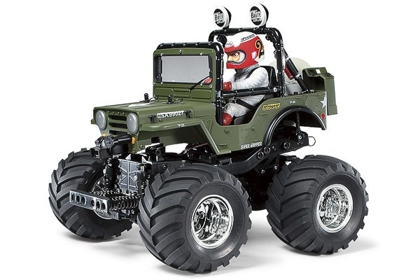 TAMIYA 1/10 R/C Wild Willy 2000 (WR-02) / NO ESC i gruppen LEKSAKER, BARN- & BABYPRODUKTER / Radiostyrt / Radiostyrda bilar hos TP E-commerce Nordic AB (C31621)