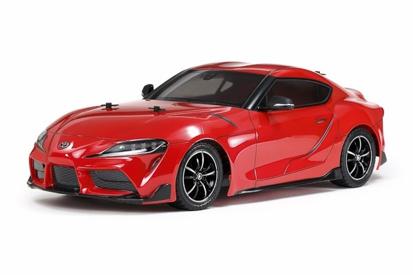 TAMIYA 1/10 R/C TOYOTA GR SUPRA (TT-02) / NO ESC i gruppen LEKSAKER, BARN- & BABYPRODUKTER / Radiostyrt / Radiostyrda bilar hos TP E-commerce Nordic AB (C31656)