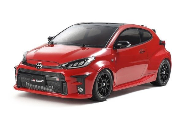 TAMIYA 1/10 R/C TOYOTA GR Yaris (M-05) / NO ESC i gruppen LEKSAKER, BARN- & BABYPRODUKTER / Radiostyrt / Radiostyrda bilar hos TP E-commerce Nordic AB (C31661)