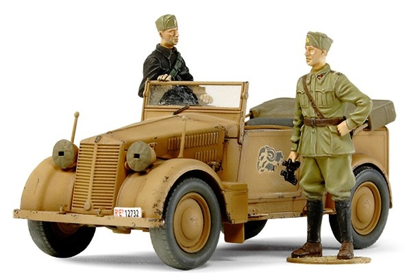 TAMIYA 1/35 Italian/German 508CM \'Coloniale\' Staff Car i gruppen SPORT, FRITID & HOBBY / Hobby / Plastmodeller / Diverse hos TP E-commerce Nordic AB (C31679)