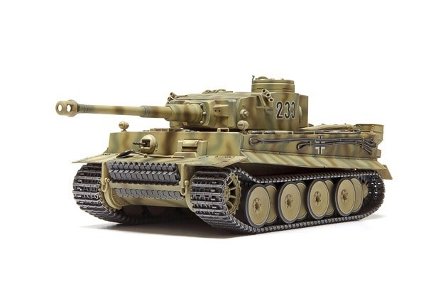 TAMIYA 1/48 German Heavy Tank Tiger I Early Production i gruppen SPORT, FRITID & HOBBY / Hobby / Plastmodeller / Militärfordon (Land) hos TP E-commerce Nordic AB (C31681)