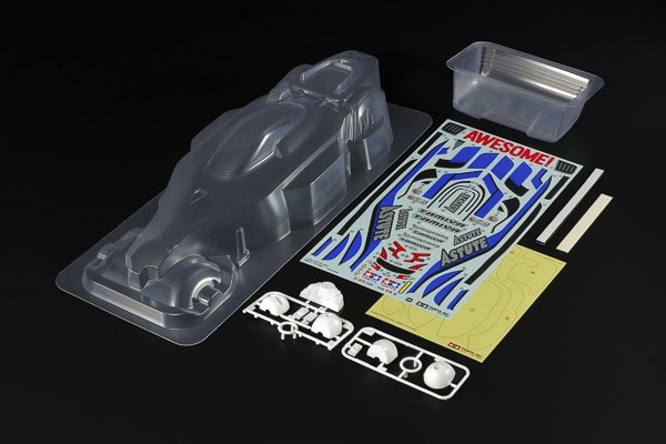 TAMIYA 1/10 Scale R/C Astute 2022 Body Parts Set i gruppen LEKSAKER, BARN- & BABYPRODUKTER / Radiostyrt / Reservdelar & Extra Tillbehör / TAMIYA hos TP E-commerce Nordic AB (C31683)