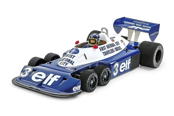 TAMIYA 1/10 R/C Tyrrell P34 Six Wheeler 1977 Argentine GP i gruppen LEKSAKER, BARN- & BABYPRODUKTER / Radiostyrt / Radiostyrda bilar hos TP E-commerce Nordic AB (C31690)