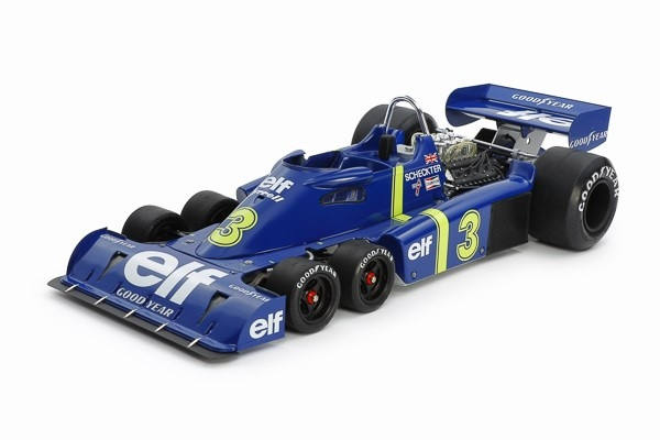 TAMIYA 1/12 Tyrrell P34 Six Wheeler (w/Photo-Etched Parts i gruppen SPORT, FRITID & HOBBY / Hobby / Plastmodeller / Bilar hos TP E-commerce Nordic AB (C31700)