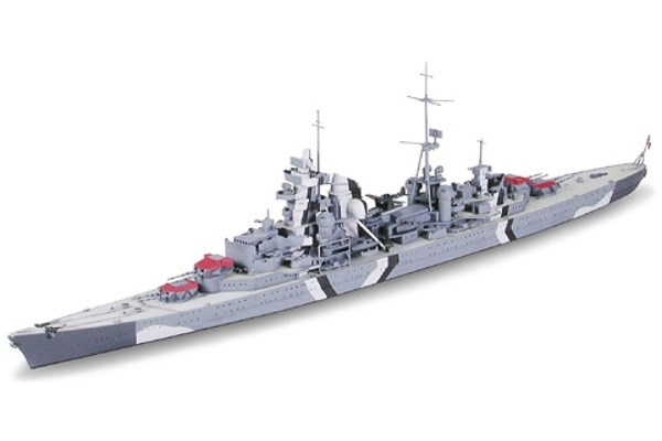 TAMIYA 1/700 German Heavy Cruiser Prinz Eugen i gruppen SPORT, FRITID & HOBBY / Hobby / Plastmodeller / Militärfordon (Land) hos TP E-commerce Nordic AB (C31709)