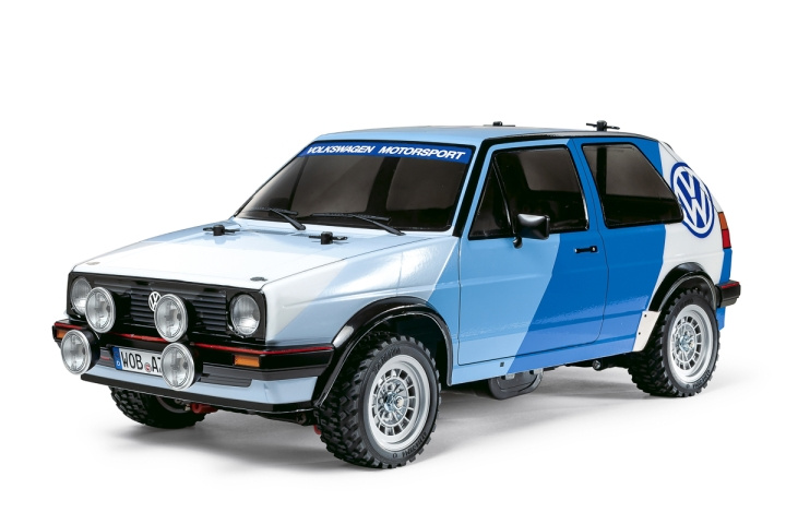 TAMIYA 1/10 R/C Volkswagen Golf A2 Rally (MF-01X) i gruppen LEKSAKER, BARN- & BABYPRODUKTER / Radiostyrt / Radiostyrda bilar hos TP E-commerce Nordic AB (C31735)