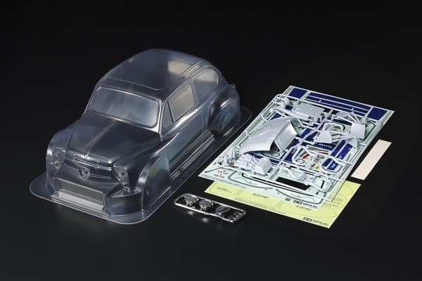 TAMIYA 1/10 Scale R/C Fiat Abarth 1000 TCR Body Parts Set i gruppen LEKSAKER, BARN- & BABYPRODUKTER / Radiostyrt / Reservdelar & Extra Tillbehör / TAMIYA hos TP E-commerce Nordic AB (C31755)