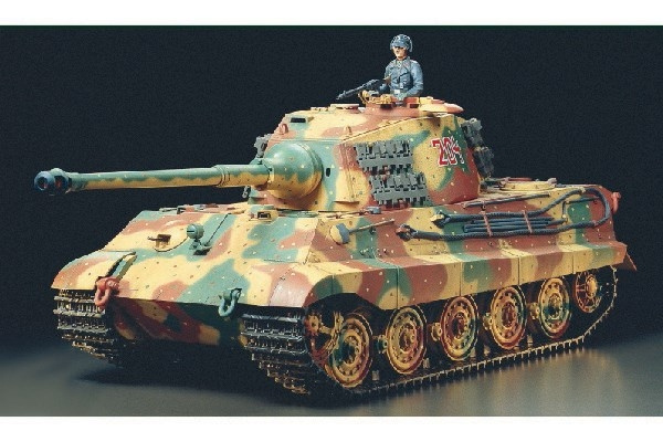 TAMIYA 1/16 R/C KING TIGER w/Option Kit i gruppen LEKSAKER, BARN- & BABYPRODUKTER / Radiostyrt / Övrigt radiostyrt hos TP E-commerce Nordic AB (C31781)