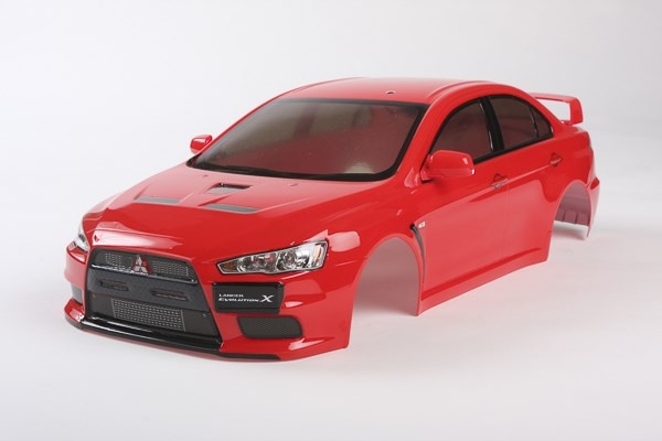 TAMIYA 1/10 Scale R/C Lancer Evo X Body Parts Set i gruppen LEKSAKER, BARN- & BABYPRODUKTER / Radiostyrt / Reservdelar & Extra Tillbehör / TAMIYA hos TP E-commerce Nordic AB (C31785)