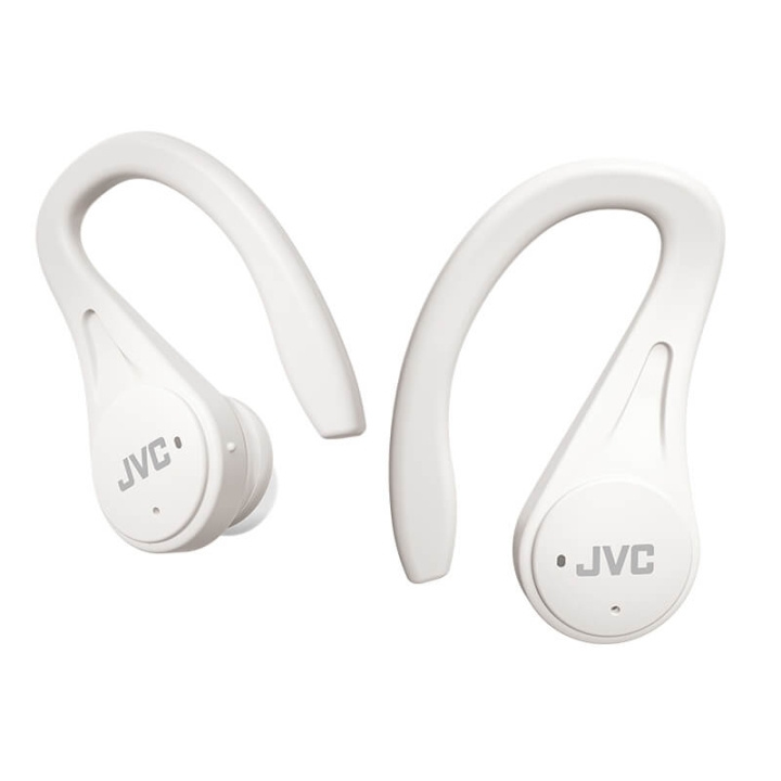 JVC Hörlur In-Ear True Wireless Sports Vit HA-EC25T-W-U i gruppen HEMELEKTRONIK / Ljud & Bild / Hörlurar & Tillbehör / Hörlurar hos TP E-commerce Nordic AB (C32117)