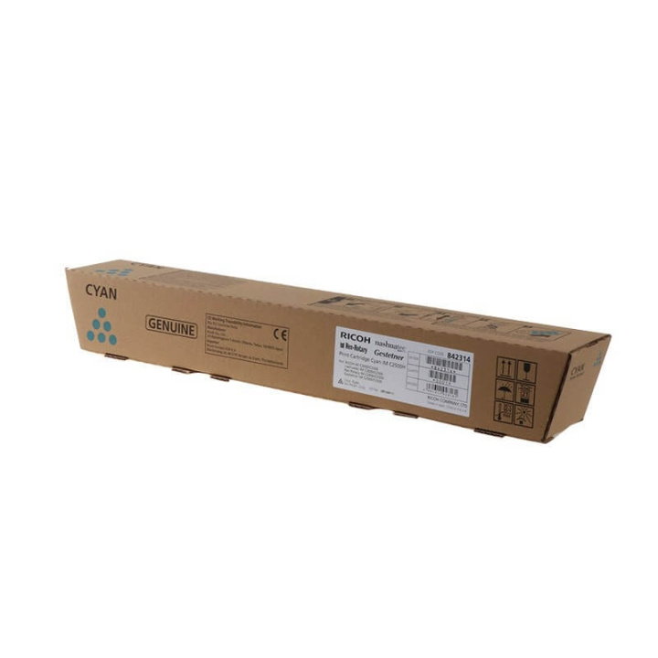 Ricoh Toner 842314 IM C2500H Cyan i gruppen DATORER & KRINGUTRUSTNING / Skrivare & Tillbehör / Bläck & Toner / Toner / Övriga hos TP E-commerce Nordic AB (C32220)