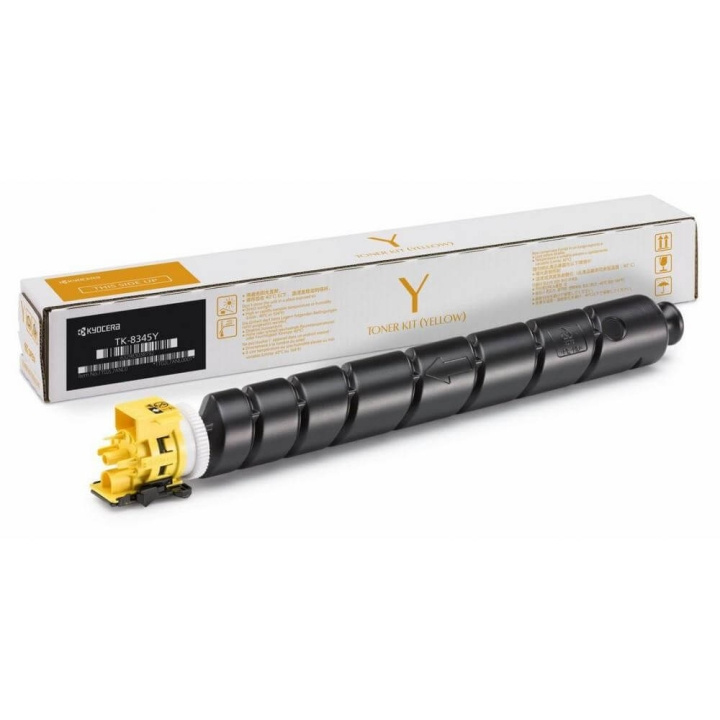 Kyocera Toner 1T02NDANL1 TK-8515 Gul i gruppen DATORER & KRINGUTRUSTNING / Skrivare & Tillbehör / Bläck & Toner / Toner / Kyocera hos TP E-commerce Nordic AB (C32230)