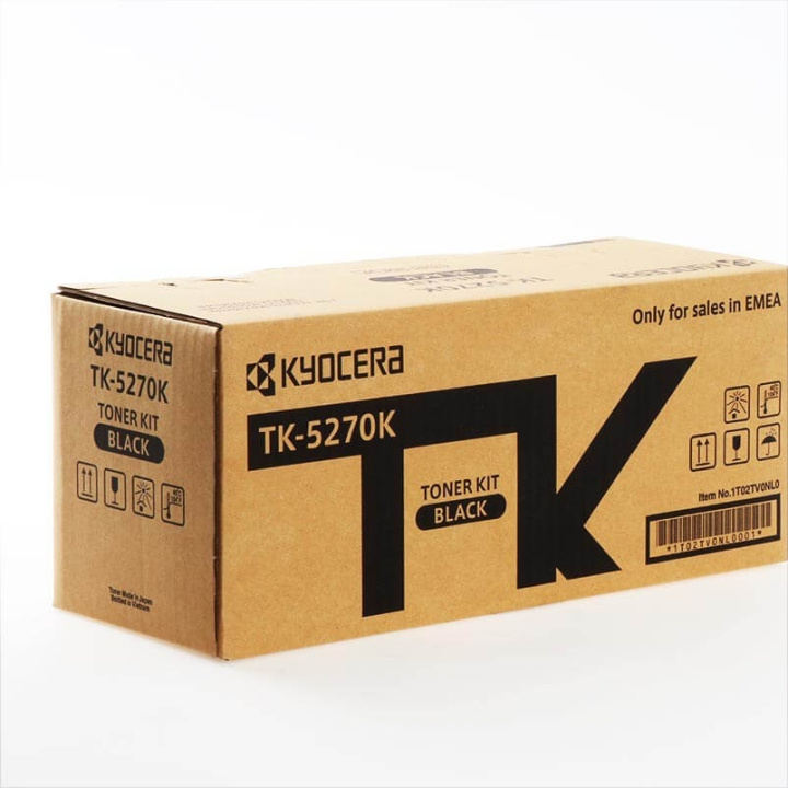 Kyocera Toner 1T02TV0NL0 TK-5270 Svart i gruppen DATORER & KRINGUTRUSTNING / Skrivare & Tillbehör / Bläck & Toner / Toner / Kyocera hos TP E-commerce Nordic AB (C32256)