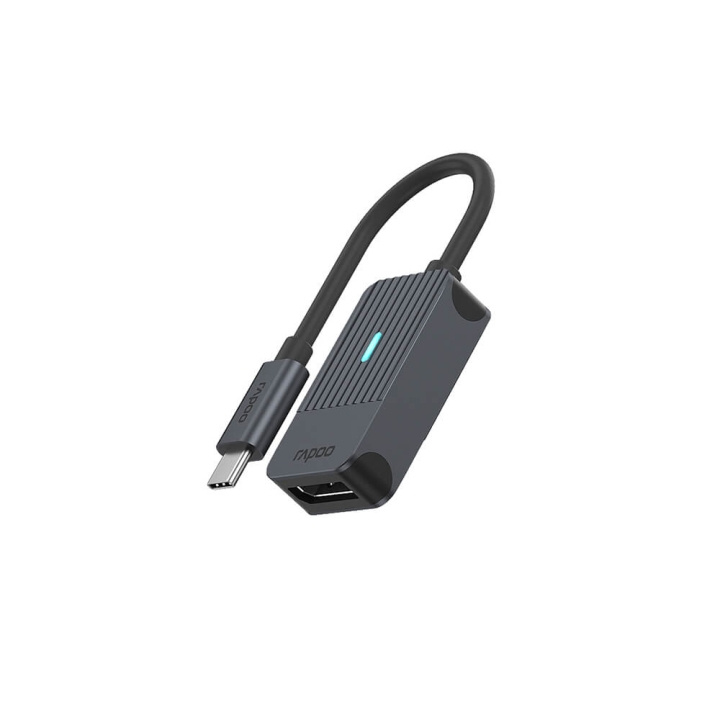 Rapoo Adapter USB-C UCA-1005 USB-C till DisplayPort i gruppen DATORER & KRINGUTRUSTNING / Datorkablar / DisplayPort / Adaptrar hos TP E-commerce Nordic AB (C32270)