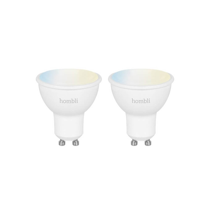 Hombli Smart Spot GU10 4.5W Promo 2-Pack CCT i gruppen HEMELEKTRONIK / Belysning / LED-lampor hos TP E-commerce Nordic AB (C32284)