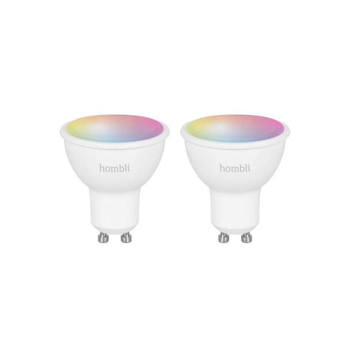 Hombli Smart Spot GU10 5W RGB Promo 2-Pack CCT i gruppen HEMELEKTRONIK / Belysning / LED-lampor hos TP E-commerce Nordic AB (C32285)