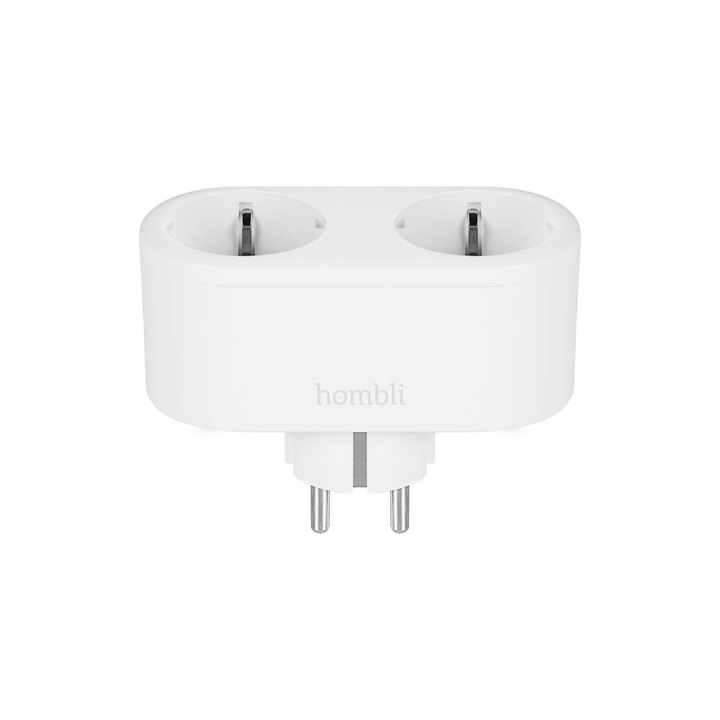 Hombli EU Smart Plug Duo Vit i gruppen HEM, HUSHÅLL & TRÄDGÅRD / Smarta hem / Smart plugs hos TP E-commerce Nordic AB (C32306)