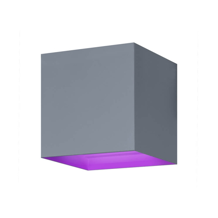 Hombli Outdoor Smart Light Wallmount RGB CCT Grey i gruppen HEMELEKTRONIK / Belysning / Vägglampor hos TP E-commerce Nordic AB (C32316)