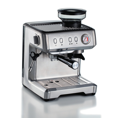 Ariete Espresso-maskin i metall, med kvarn i gruppen HEM, HUSHÅLL & TRÄDGÅRD / Hushållsmaskiner / Kaffemaskiner & Tillbehör / Espressomaskiner hos TP E-commerce Nordic AB (C32374)