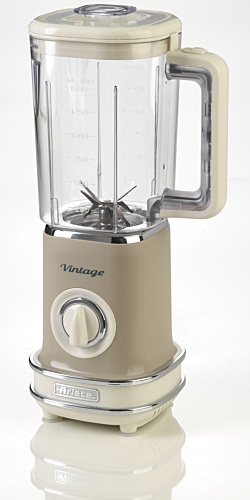Ariete Mixer 1,5 liter, Vintage, Beige i gruppen HEM, HUSHÅLL & TRÄDGÅRD / Hushållsmaskiner / Matberedare & Köksassistenter / Mixer & Blender hos TP E-commerce Nordic AB (C32383)
