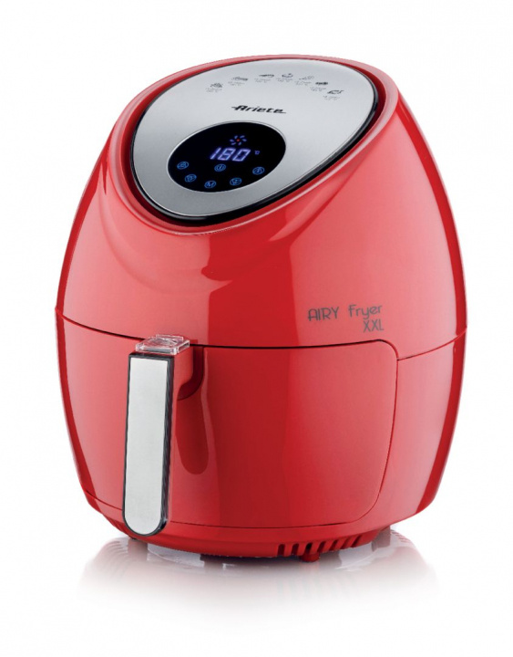 Ariete Air Fryer XXL Red i gruppen HEM, HUSHÅLL & TRÄDGÅRD / Hushållsmaskiner / Airfryers & fritöser hos TP E-commerce Nordic AB (C32442)