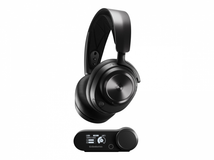 SteelSeries Arctis Nova Pro Wireless - Trådlöst Gamingheadset, Svart i gruppen DATORER & KRINGUTRUSTNING / Gaming / Headset hos TP E-commerce Nordic AB (C32456)