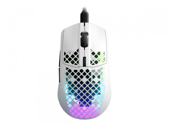 SteelSeries Aerox 3 2022 Edition - Optisk gamingmus, Vit i gruppen DATORER & KRINGUTRUSTNING / Gaming / Möss hos TP E-commerce Nordic AB (C32506)
