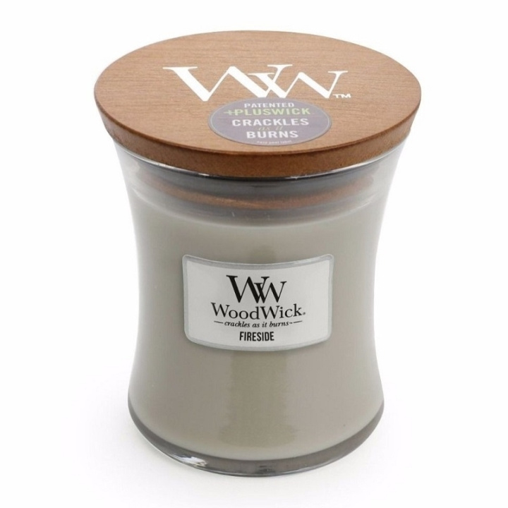 Övrigt WoodWick Medium - Fireside i gruppen SKÖNHET & HÄLSA / Doft & Parfym / Övrig doft / Doftljus hos TP E-commerce Nordic AB (C32521)
