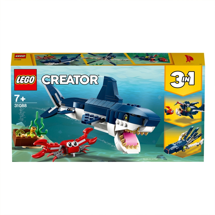 LEGO Creator 31088 - Djuphavsvarelser i gruppen LEKSAKER, BARN- & BABYPRODUKTER / Leksaker / Byggleksaker / Lego hos TP E-commerce Nordic AB (C32716)