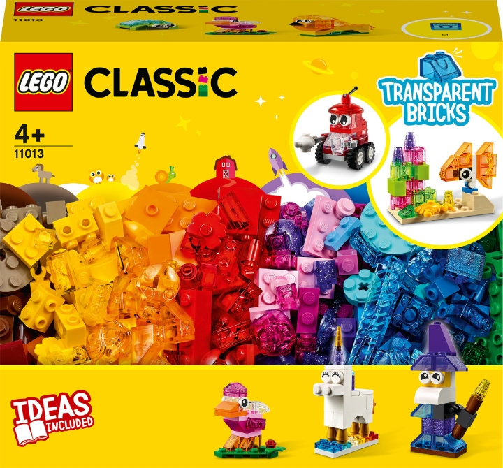 LEGO Classic 11013 - Kreativa transparenta klossar i gruppen LEKSAKER, BARN- & BABYPRODUKTER / Leksaker / Byggleksaker / Lego hos TP E-commerce Nordic AB (C32722)