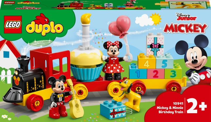 LEGO DUPLO Disney 10941 - Musse och Mimmis födelsedagståg i gruppen LEKSAKER, BARN- & BABYPRODUKTER / Leksaker / Byggleksaker / Lego hos TP E-commerce Nordic AB (C32723)