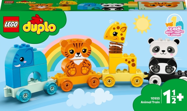 LEGO DUPLO My First 10955 - Djurtåg i gruppen LEKSAKER, BARN- & BABYPRODUKTER / Leksaker / Byggleksaker / Lego hos TP E-commerce Nordic AB (C32724)