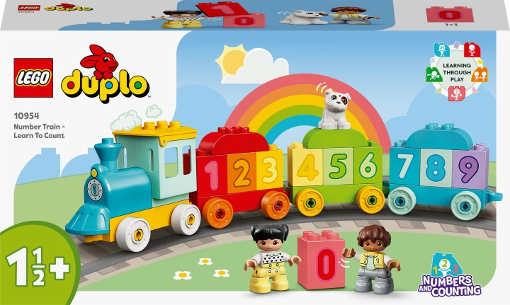 LEGO DUPLO My First 10954 - Siffertåg – Lär dig räkna i gruppen LEKSAKER, BARN- & BABYPRODUKTER / Leksaker / Byggleksaker / Lego hos TP E-commerce Nordic AB (C32727)