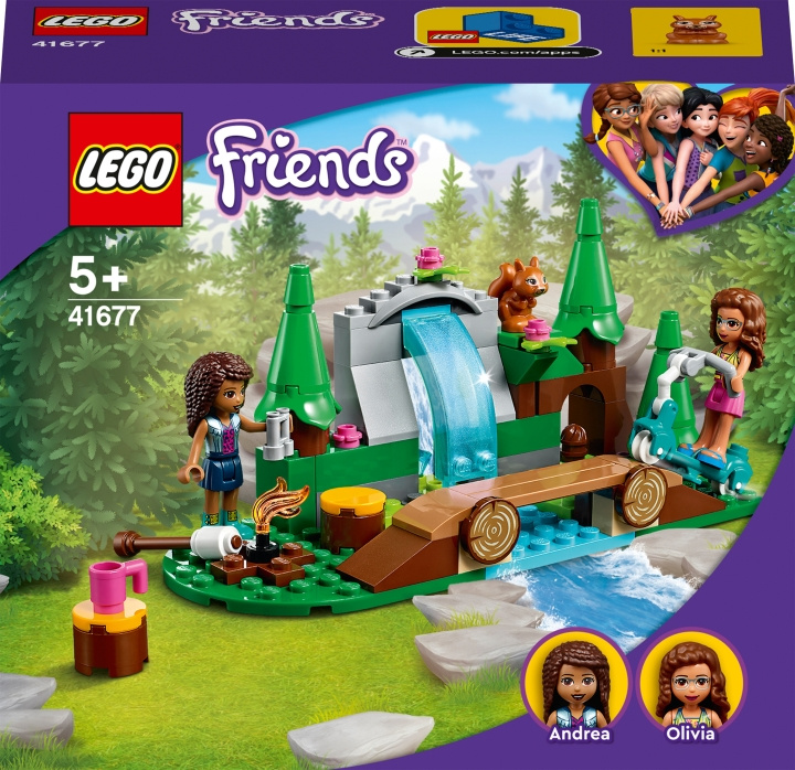 LEGO Friends 41677 - Vattenfall i skogen i gruppen LEKSAKER, BARN- & BABYPRODUKTER / Leksaker / Byggleksaker / Lego hos TP E-commerce Nordic AB (C32729)