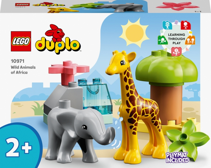 LEGO DUPLO Town 10971 - Afrikas vilda djur i gruppen LEKSAKER, BARN- & BABYPRODUKTER / Leksaker / Byggleksaker / Lego hos TP E-commerce Nordic AB (C32742)