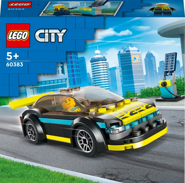 LEGO City Great Vehicles 60383 - Elektrisk sportbil i gruppen LEKSAKER, BARN- & BABYPRODUKTER / Leksaker / Byggleksaker / Lego hos TP E-commerce Nordic AB (C32768)