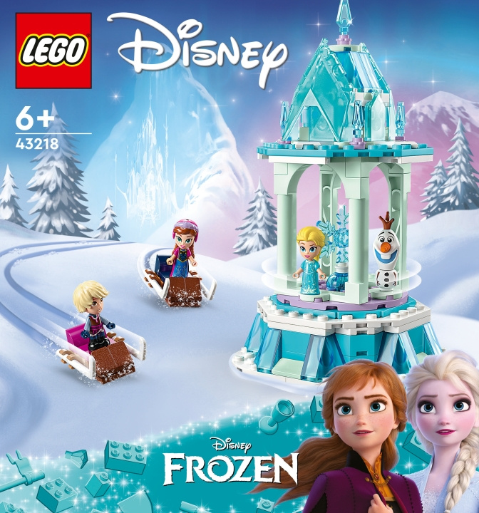 LEGO Disney Princess 43218 - Anna and Elsas magiska karusell i gruppen LEKSAKER, BARN- & BABYPRODUKTER / Leksaker / Byggleksaker / Lego hos TP E-commerce Nordic AB (C32788)