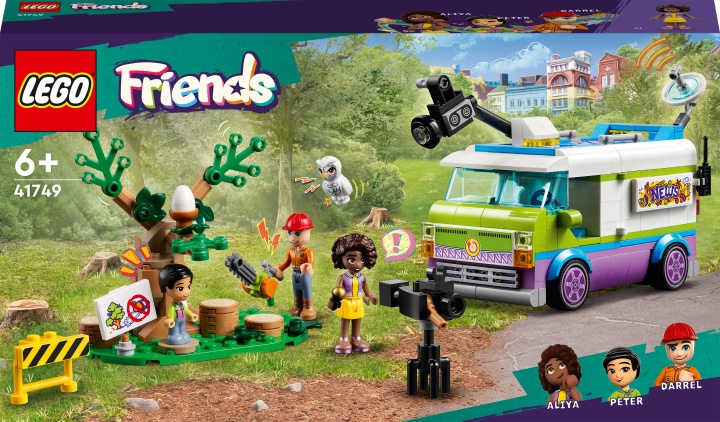 LEGO Friends 41749 - Nyhetsbil i gruppen LEKSAKER, BARN- & BABYPRODUKTER / Leksaker / Byggleksaker / Lego hos TP E-commerce Nordic AB (C32791)